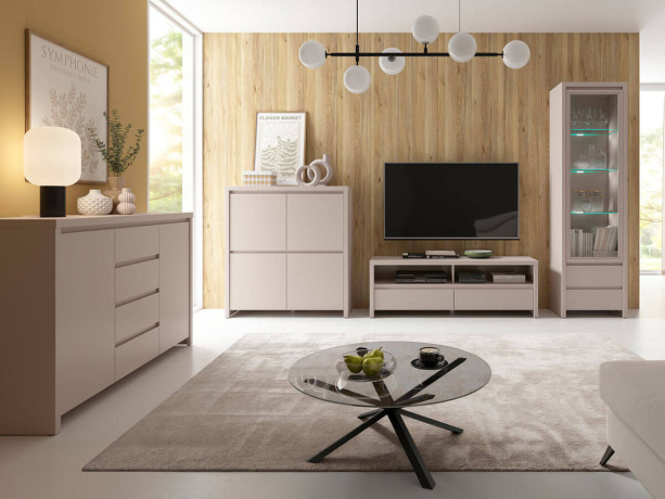 KOM2D4S KASPIAN BRW (cashmere) Dresser