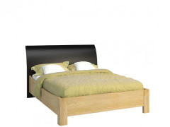 ROSSANO Double Bed 140 Bentwood Headrest MEBIN
