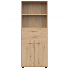 REG2D2S/200/Z SPACE OFFICE BRW Shelf Unit with Lock