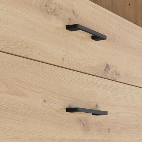 REG2D2S/200/Z SPACE OFFICE BRW Shelf Unit with Lock