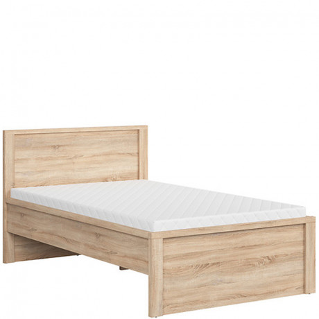 LOZ/120/T KASPIAN BRW (sonoma) Semi Double Bed