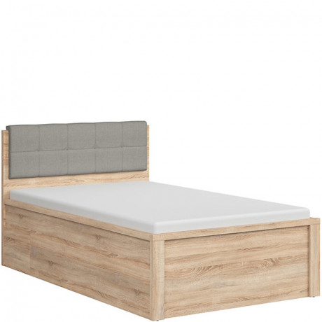 LOZ/120/T KASPIAN BRW (sonoma) Semi Double Bed