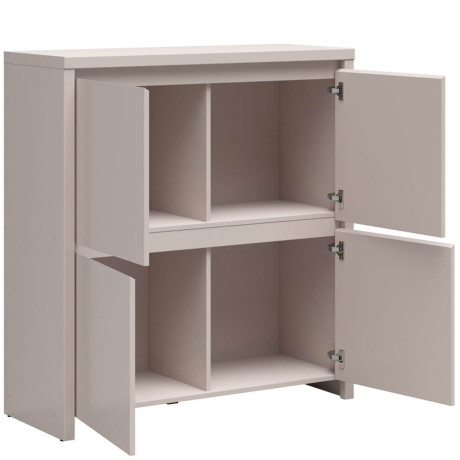 KOM4D KASPIAN BRW (cashmere) Cabinet