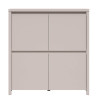 KOM4D KASPIAN BRW (cashmere) Cabinet