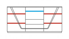 SMART 2D2SZ Sideboard MEBIN