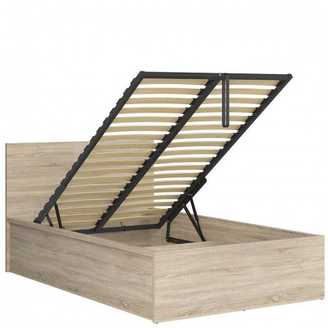 LOZ/120/B TETRIX BRW Bed 120 with a Lifting Mechanism