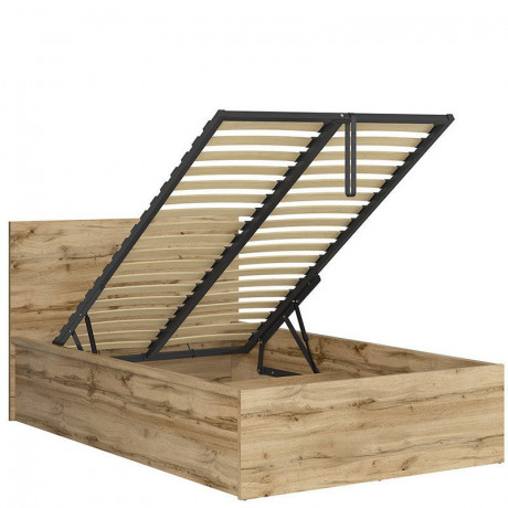 LOZ/120/B TETRIX BRW Bed 120 with a Lifting Mechanism