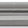 JUNO IV LUX 3DL 3 Seater Sofa Bed BRW Grey Soro