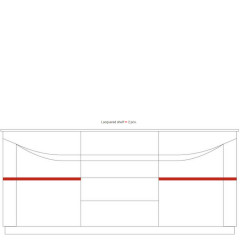 BARI 2D4SZ MEBIN Dresser