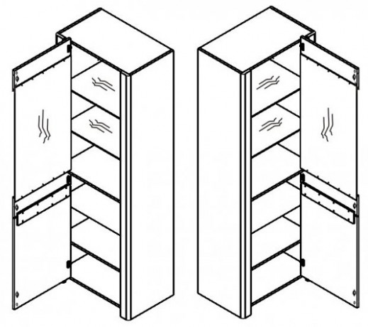 DESJO 01 Glass-Fronted Cabinet SZYNAKA