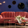 LISERA 3S BRW 3 Seater Sofa Pink
