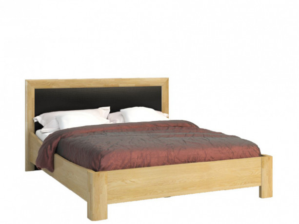 ROSSANO King Size Bed 160 with Straight Headrest MEBIN