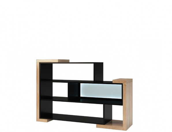 CORINO LOW Right Shelf Unit with Lighting MEBIN