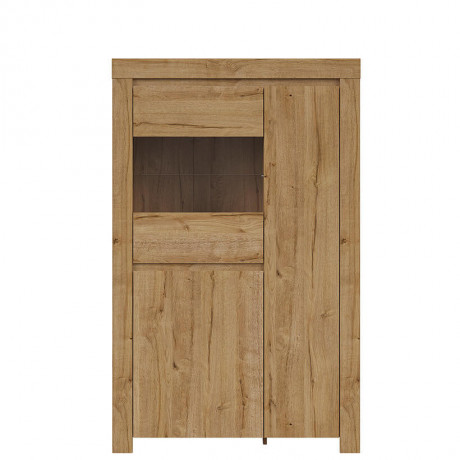 REG2D1W HOLTEN BRW Glass-Fronted Cabinet