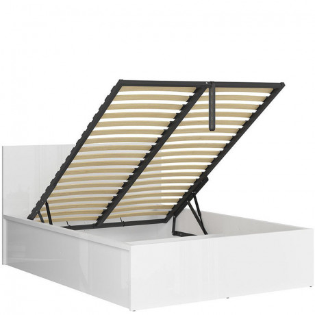 LOZ/140/B TETRIX BRW Bed 140 with a Lifting Mechanism