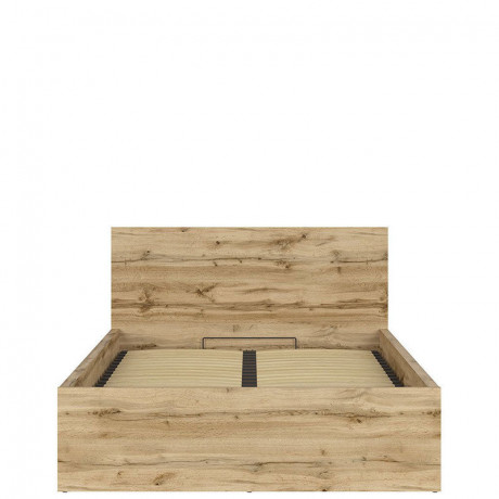 LOZ/140/B TETRIX BRW Bed 140 with a Lifting Mechanism