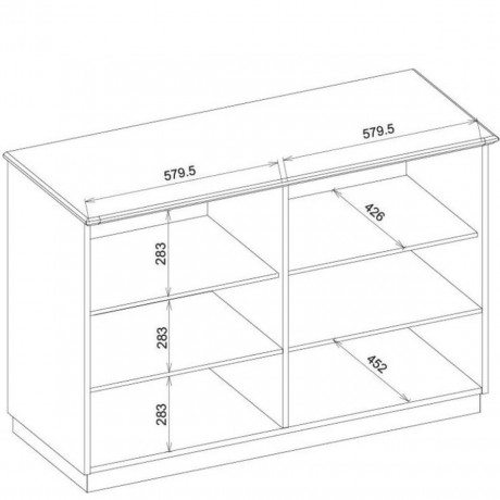 BARI 2D MEBIN High Cabinet