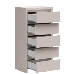 KOM5S KASPIAN BRW (cashmere) Chest of Drawers