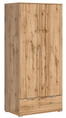 SZF2D1S ZELE BRW Wardrobe