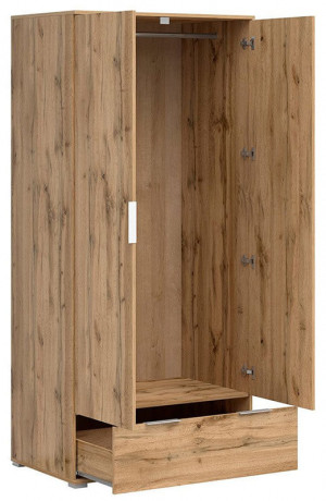 SZF2D1S ZELE BRW Wardrobe