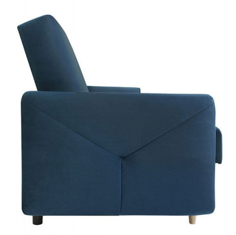 ZEJA 3K BRW 3 Seater Sofa Bed Navy