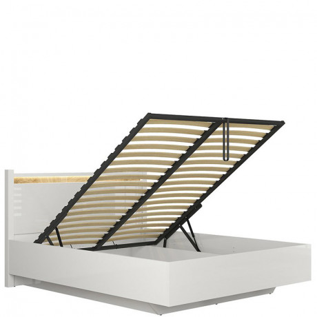 LOZ/160/B ALAMEDA BRW King Size Lift Up Storage Bed