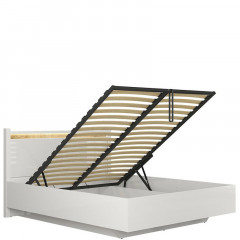 LOZ/160/B ALAMEDA BRW King Size Lift Up Storage Bed