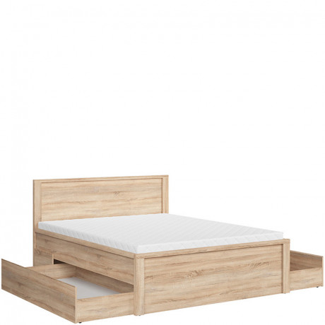 SZU/160 KASPIAN BRW (sonoma) Bed Storage