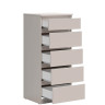 KOM5S TETRIX BRW Chest of Drawers