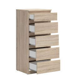 KOM5S TETRIX BRW Chest of Drawers