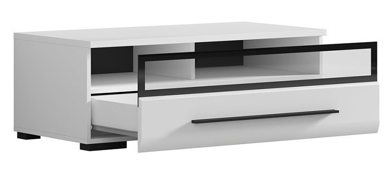 RTV1S/3/10/S FEVER BRW Glass-Fronted TV Cabinet