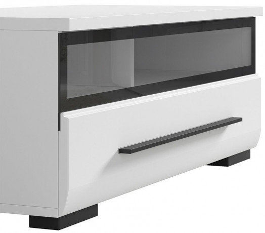 RTV1S/3/10/S FEVER BRW Glass-Fronted TV Cabinet