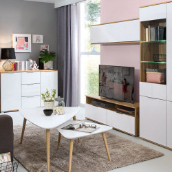 ZELE BRW Living Room Furniture Set