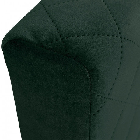 SYNTIA III BRW Upholstered Semi Double Bed 120 Green