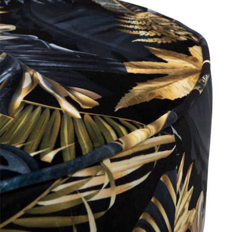 LAFU H BRW Pouf Print Glamour