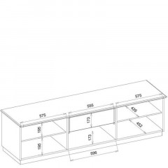 BARI MEBIN TV Cabinet Maxi