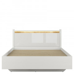 LOZ/160/A ALAMEDA BRW King Size Bed 160