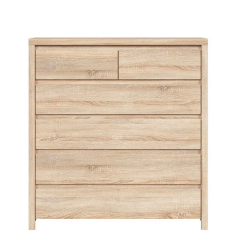 KOM6S KASPIAN BRW (sonoma) Chest of Drawers