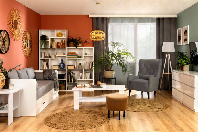 KOM6S TETRIX BRW Chest of Drawers