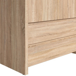 KASPIAN BRW (sonoma) Entrance Hall Furniture Set