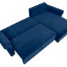 ARLES LUX 3DL BRW Corner Sofa Bed Blue