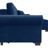 ARLES LUX 3DL BRW Corner Sofa Bed Blue