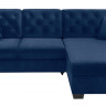 ARLES LUX 3DL BRW Corner Sofa Bed Blue