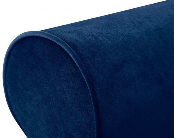 ARLES LUX 3DL BRW Corner Sofa Bed Blue