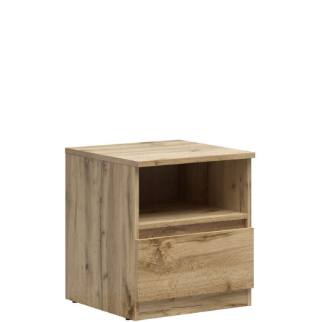 KOM1S TETRIX BRW Bedside Table