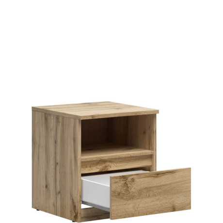 KOM1S TETRIX BRW Bedside Table