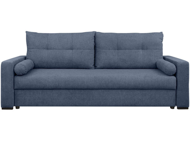 MONA LUX 3DL BRW 3 Seater Sofa Bed Navy