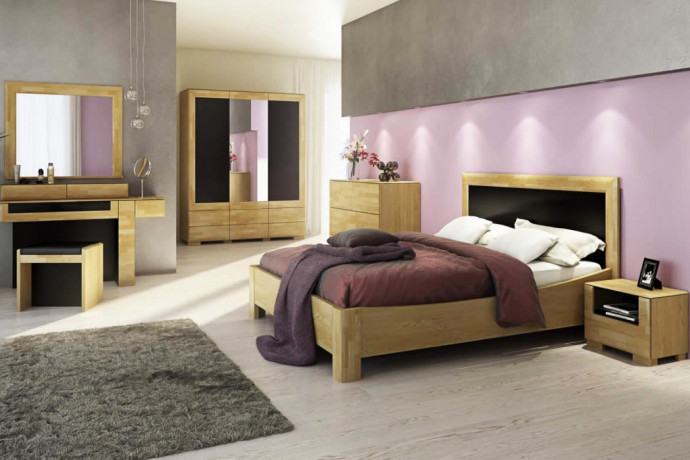 ROSSANO Bedroom Furniture Set MEBIN