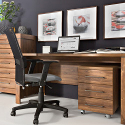 GENT BRW Cabinet Furniture Set (Home Office)