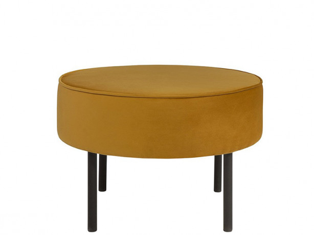 LAFU H BRW Pouf Yellow